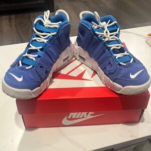 Nike Air More Uptempo (PS)-medium blue/white-battle blue